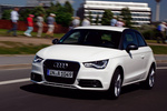 Audi A1 Gama A1 Gama A1 Turismo Blanco Amalfi Exterior Frontal-Lateral 3 puertas