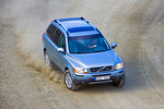 Volvo XC90 V8 AWD 316 CV Aut. Summum Todo terreno Plata Metalizado Exterior Frontal-Lateral 5 puertas