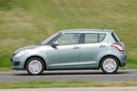 Suzuki Swift Gama Swift Gama Swift Turismo Verde Smokey Metalizado Exterior Lateral 5 puertas