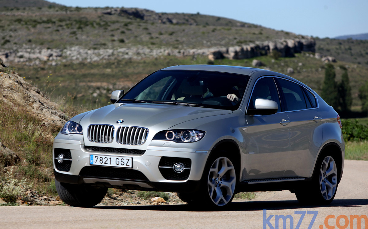 BMW X6 ActiveHybrid ActiveHybrid Todo terreno Mineralsilver Metallic Exterior Frontal-Lateral 5 puertas