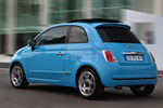 Fiat 500 0.9 TwinAir 85&nbsp;CV Sport (2013) Turismo Azul claro Cha Cha Cha Exterior Lateral-Posterior 3 puertas