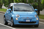 Fiat 500 0.9 TwinAir 85&nbsp;CV Sport (2013) Turismo Azul claro Cha Cha Cha Exterior Frontal 3 puertas
