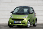 smart fortwo 40 cdi pulse Turismo Matt Light Green Exterior Frontal-Lateral 2 puertas