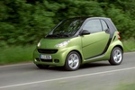 smart fortwo 40 cdi pulse Turismo Matt Light Green Exterior Frontal-Lateral 2 puertas