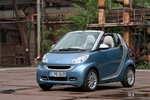 smart fortwo 52 mhd passion Descapotable Light Blue Metallic Exterior Frontal-Lateral 2 puertas