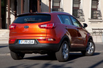 KIA Sportage 2.0 CRDi VGT 4x4 Drive Todo terreno Techno Orange  Exterior Posterior-Lateral 5 puertas