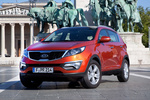 KIA Sportage 2.0 CRDi VGT 4x4 Drive Todo terreno Techno Orange  Exterior Frontal-Lateral 5 puertas