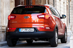 KIA Sportage 2.0 CRDi VGT 4x4 Drive Todo terreno Techno Orange  Exterior Posterior-Lateral 5 puertas