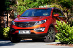 KIA Sportage 2.0 CRDi VGT 4x4 Emotion  Todo terreno Techno Orange  Exterior Frontal-Lateral 5 puertas