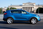 KIA Sportage 2.0 CRDi VGT 4x4 Drive Todo terreno Byte Blue Exterior Lateral 5 puertas