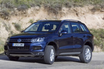 Volkswagen Touareg  3.0 V6 TDI 240 CV BlueMotion Technology Gama Touareg Todo terreno Azul Noche Metalizado Exterior Frontal-Lateral 5 puertas