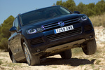 Volkswagen Touareg  3.0 V6 TDI 240 CV BlueMotion Technology Gama Touareg Todo terreno Azul Noche Metalizado Exterior Frontal 5 puertas