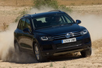 Volkswagen Touareg  3.0 V6 TDI 240 CV BlueMotion Technology Gama Touareg Todo terreno Azul Noche Metalizado Exterior Frontal-Lateral 5 puertas