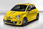 Abarth 500 695 Tributo Ferrari 695 Tributo Ferrari Turismo Amarillo Modena Exterior Frontal-Lateral-Cenital 3 puertas