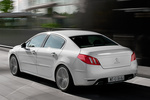 Peugeot 508 2.2 HDi 204 FAP Aut. GT Turismo Blanco Nacarado Exterior Posterior-Lateral 4 puertas
