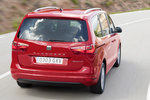 SEAT Alhambra 2.0 TDI CR 140 CV ECOMOTIVE Style con paquete Advance Style Monovolumen Rojo Salsa Exterior Posterior-Lateral 5 puertas