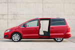 SEAT Alhambra 2.0 TDI CR 140 CV ECOMOTIVE Style con paquete Advance Style Monovolumen Rojo Salsa Exterior Lateral 5 puertas