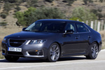 Saab 9-5 2.8T 301 CV XWD Aut. Aero Turismo Gris Acero Exterior Frontal-Lateral 4 puertas