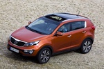 KIA Sportage 2.0 CRDi VGT 4x4 Emotion  Todo terreno Techno Orange  Exterior Cenital-Lateral-Frontal 5 puertas
