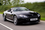 Aston Martin Vantage V8 426 CV N420 N420 Descapotable Jet Black Exterior Frontal-Lateral 2 puertas