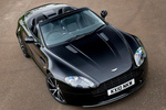 Aston Martin Vantage V8 426 CV N420 N420 Descapotable Jet Black Exterior Frontal-Lateral-Cenital 2 puertas