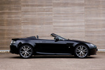 Aston Martin Vantage V8 426 CV N420 N420 Descapotable Jet Black Exterior Lateral 2 puertas