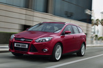 Ford Focus Gama Focus Sportbreak Gama Sportbreak Turismo familiar Rojo El&eacute;ctrico Exterior Frontal-Lateral 5 puertas