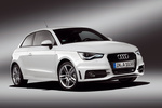 Audi A1 1.4 TFSI 185 CV S line Turismo Blanco Amalfi Exterior Frontal-Lateral 3 puertas