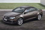 Volkswagen Eos 2.0 TSI 211 CV Gama Eos Descapotable Marr&oacute;n Dakar Metalizado Exterior Lateral-Frontal-Cenital 2 puertas