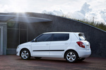 Skoda Fabia GreenLine 1.2 TDI 75 CV GreenLine Turismo Blanco Exterior Lateral-Posterior 5 puertas