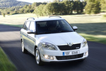Skoda Fabia GreenLine 1.2 TDI 75 CV GreenLine Turismo familiar Blanco Exterior Lateral-Frontal 5 puertas