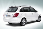 Skoda Fabia GreenLine 1.2 TDI 75 CV GreenLine Turismo familiar Blanco Exterior Posterior-Lateral 5 puertas