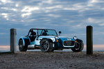 Caterham 7 CSR 175 CSR 175 Descapotable Riviera Blue Exterior Frontal-Lateral 2 puertas