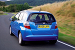 Honda Jazz 1.4 i-VTEC 99 CV Luxury Monovolumen Azul Cerulean Exterior Lateral-Posterior 5 puertas