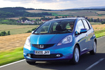 Honda Jazz 1.4 i-VTEC 99 CV Luxury Monovolumen Azul Cerulean Exterior Frontal-Lateral 5 puertas