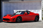 Tesla Roadster 2.5 292 CV Gama Roadster Descapotable Fusion Red Exterior Frontal-Lateral 2 puertas