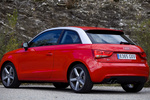 Audi A1 1.4 TFSI 122 CV S tronic 7 vel. Ambition  Turismo Rojo Misano Efecto Perla Exterior Lateral-Posterior 3 puertas