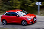 Audi A1 1.4 TFSI 122 CV S tronic 7 vel. Ambition  Turismo Rojo Misano Efecto Perla Exterior Lateral-Cenital 3 puertas