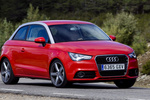 Audi A1 1.4 TFSI 122 CV S tronic 7 vel. Ambition  Turismo Rojo Misano Efecto Perla Exterior Frontal-Lateral 3 puertas