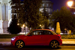 Audi A1 1.4 TFSI 122 CV S tronic 7 vel. Ambition  Turismo Rojo Misano Efecto Perla Exterior Lateral 3 puertas
