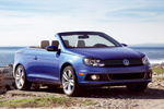 Volkswagen Eos 1.4 TSI 122 CV (versi&oacute;n para EE.UU.) Gama Eos (versi&oacute;n para Estados Unidos) Descapotable Azul Intenso Metalizado Exterior Frontal-Lateral 2 puertas
