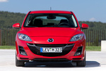 Mazda Mazda3 1.6 CRTD 115 CV Sportive Turismo Velocity Red Mica Exterior Frontal 5 puertas