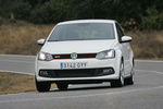 Volkswagen Polo GTI 1.4 TSI DSG 7 vel. GTI Turismo Blanco Candy Exterior Frontal-Lateral 3 puertas
