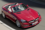 Mercedes-Benz Clase SLK 350 BlueEFFICIENCY Aut. Gama SLK Descapotable Rojo &Oacute;palo Exterior Posterior-Lateral 2 puertas