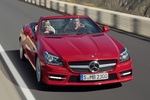 Mercedes-Benz Clase SLK 350 BlueEFFICIENCY Aut. Gama SLK Descapotable Rojo &Oacute;palo Exterior Frontal 2 puertas