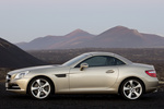 Mercedes-Benz Clase SLK 350 BlueEFFICIENCY Aut. Gama SLK Descapotable Beige perla metalizado Exterior Lateral 2 puertas