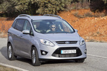 Ford Grand C-MAX 1.6 TDCi 115 CV Titanium con paquete Titanium Monovolumen Plata Exterior Frontal-Lateral 5 puertas