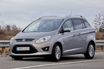 Ford Grand C-MAX 1.6 TDCi 115 CV Titanium con paquete Titanium Monovolumen Plata Exterior Frontal-Lateral 5 puertas