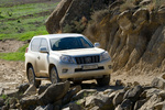 Toyota Land Cruiser D-4D 173 CV VXL Todo terreno Blanco Perlado Exterior Lateral-Frontal 3 puertas
