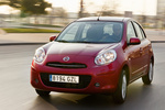 Nissan Micra 1.2 80 CV Gama Micra Turismo Rojo Venecia Exterior Frontal-Lateral 5 puertas